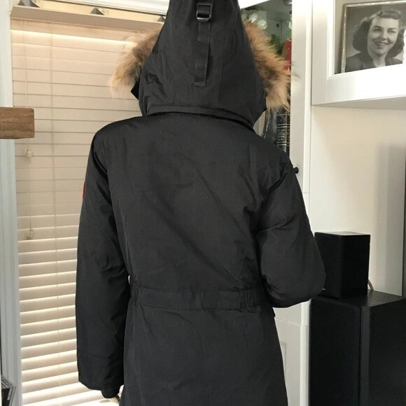 WOMEN Canada Goose Arctic Program Black Parka Coat Sz XXS NWT NEW Made in Canada - Picture 13 of 16